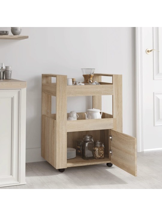 LAUAKÄRU SONOMA TAMM 60X45X80 CM TEHISPUIT