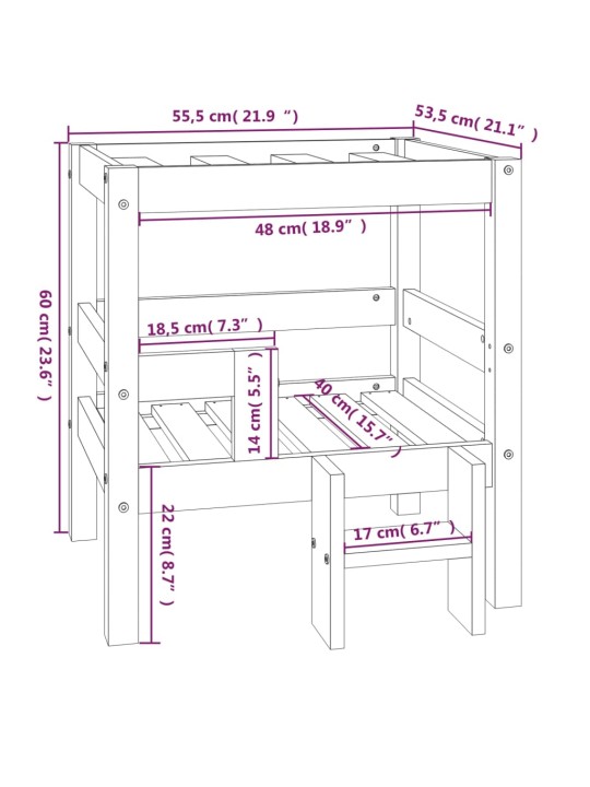 Puhvetkapp, hall sonoma tamm, 80x30x60 cm, tehispuit