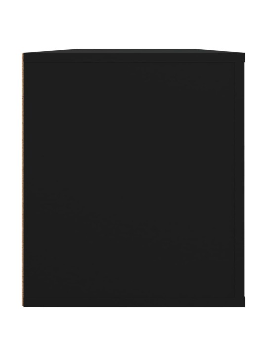 TELERIKAPP, MUST, 100 X 35 X 40 CM, TEHISPUIT