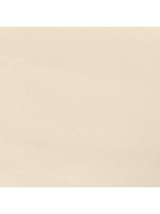 VOODIRAAM, KREEMJAS,90X200 CM, KUNSTNAHK