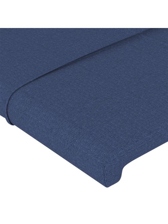 Voodipeatsid 2 tk, sinine, 90x5x78/88 cm, kangas