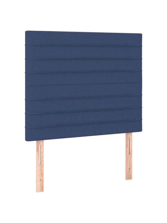 Voodipeatsid 2 tk, sinine, 80x5x78/88 cm, kangas