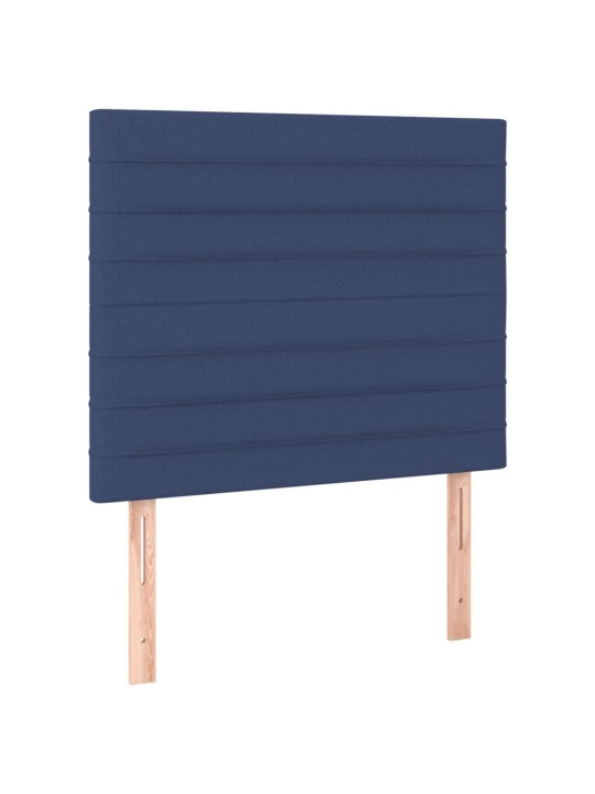 Voodipeatsid 2 tk, sinine, 90x5x78/88 cm, kangas