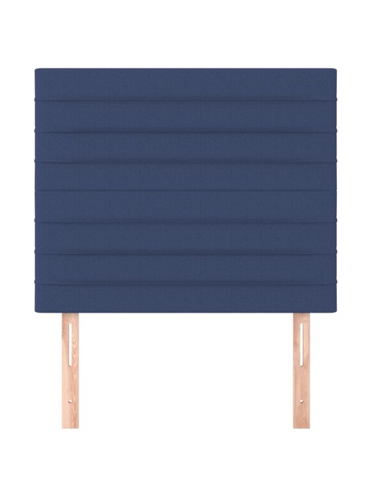 Voodipeatsid 2 tk, sinine, 90x5x78/88 cm, kangas