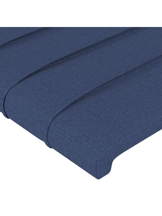 Voodipeatsid 2 tk, sinine, 100x5x78/88 cm, kangas
