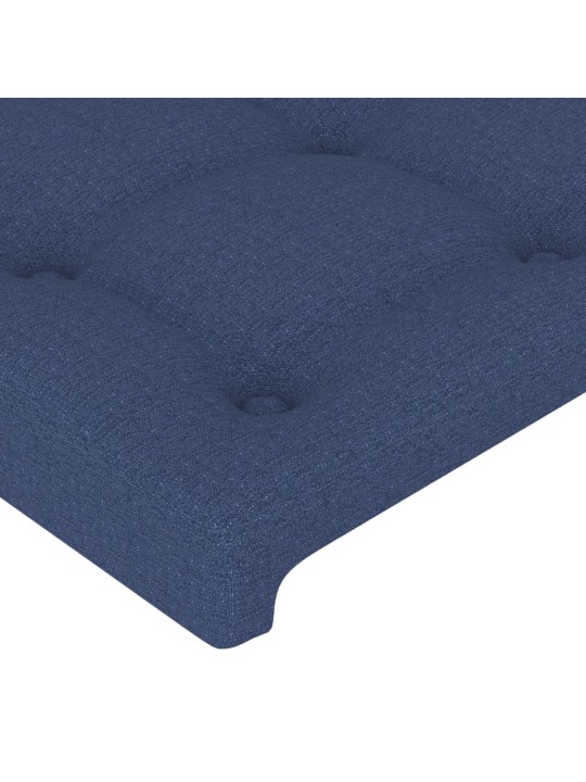 Voodipeatsid 2 tk, sinine, 90x5x78/88 cm, kangas