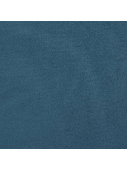 Voodipeatsid 2 tk, tumesinine, 100x5x78/88 cm, samet