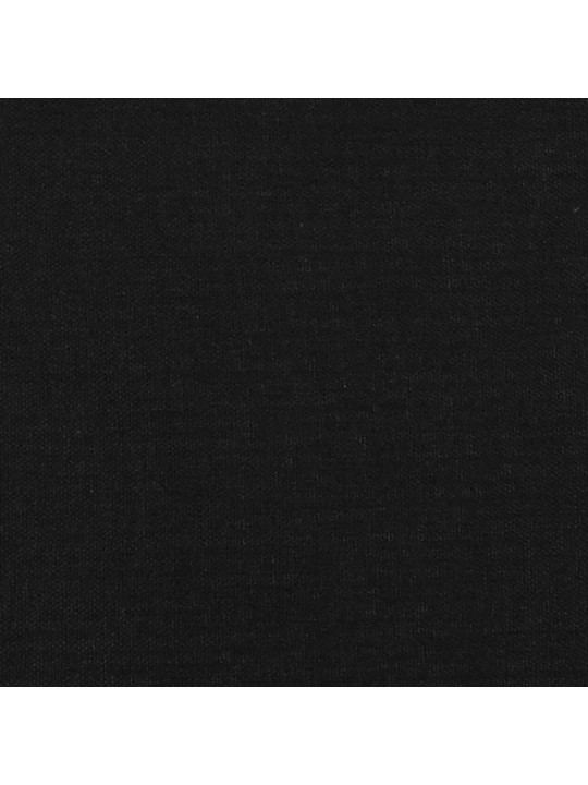 Voodipeats servadega, must, 93x16x78/88 cm, kangas