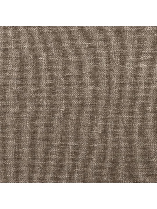 Voodipeats servadega, pruunikashall, 183x16x78/88 cm, kangas