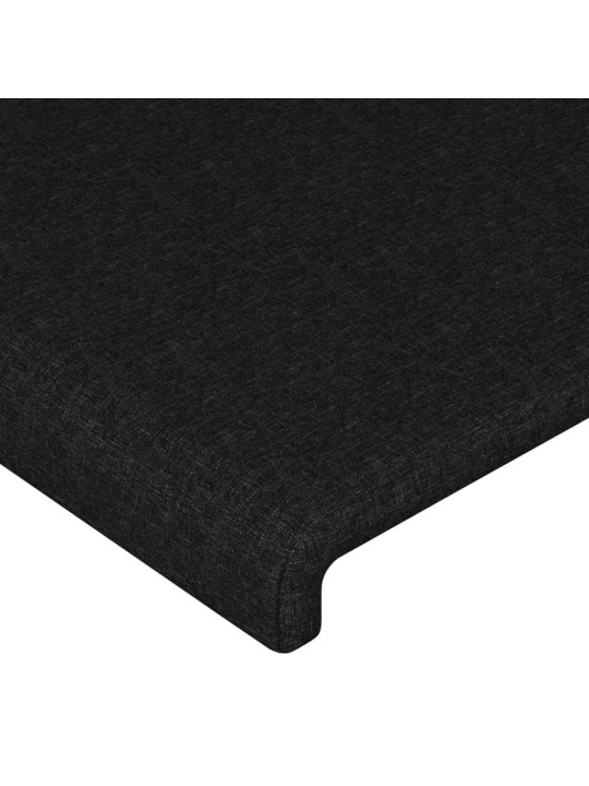 LED-voodipeats, must, 103x16x78/88 cm, kangas