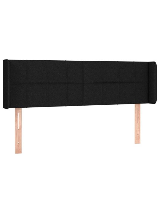 LED-voodipeats, must, 147x16x78/88 cm, kangas