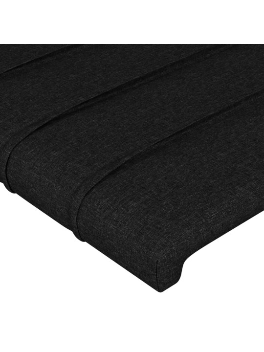 LED-voodipeats, must, 103x16x78/88 cm, kangas