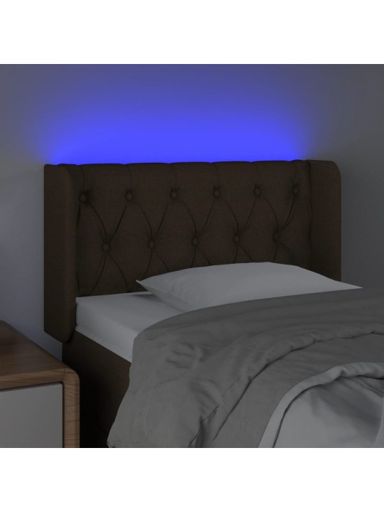 LED-voodipeats, must, 83x16x78/88 cm, kangas