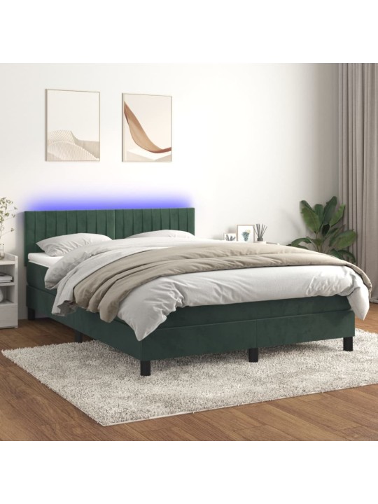 KONTINENTAALVOODI MADRATS, LED, TUMEROHELINE, 140X190 CM, SAMET