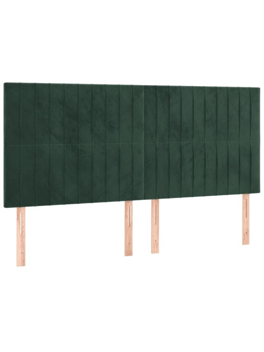 KONTINENTAALVOODI MADRATSIGA, TUMEROHELINE, 200X200 CM, SAMET
