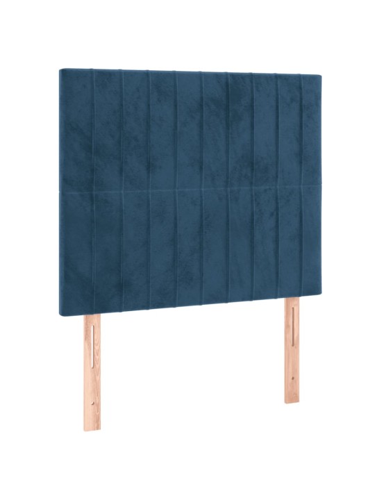 VOODIRAAM ILMA MADRATSITA, TUMESININE, 80X200 CM SAMET