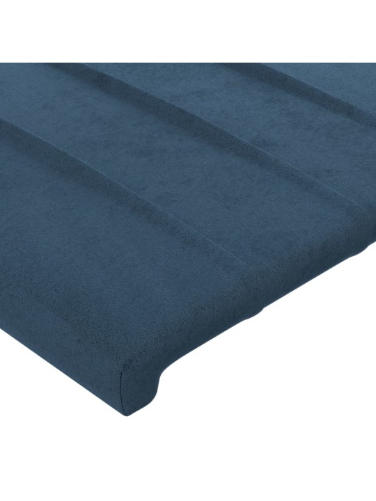 VOODIRAAM ILMA MADRATSITA TUMESININE 160X200 CM SAMET