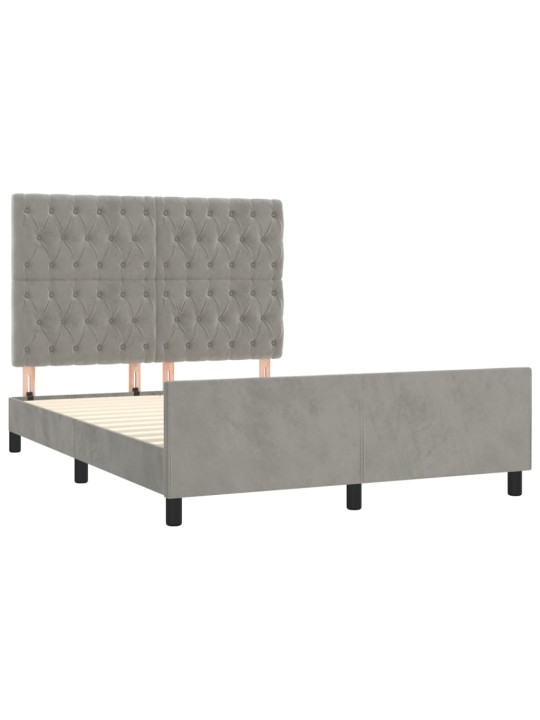 VOODIRAAM ILMA MADRATSITA, HELEHALL, 140X190 CM, SAMET