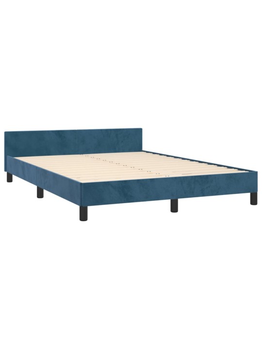 VOODIRAAM ILMA MADRATSITA TUMESININE 140X190 CM SAMET