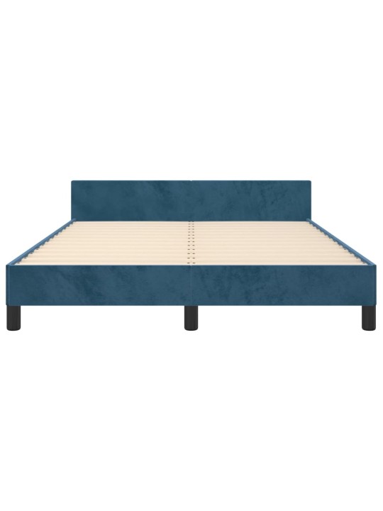 VOODIRAAM ILMA MADRATSITA TUMESININE 140X190 CM SAMET