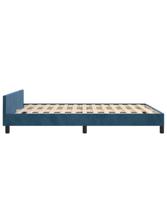 VOODIRAAM ILMA MADRATSITA TUMESININE 140X190 CM SAMET