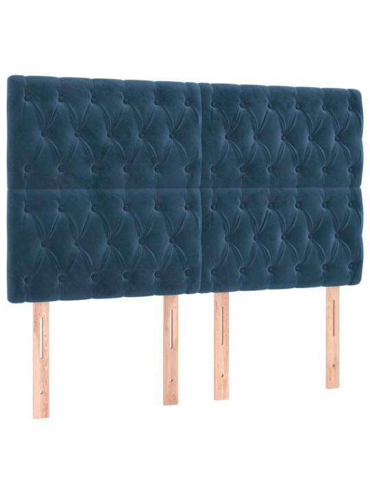 VOODIRAAM ILMA MADRATSITA TUMESININE 140X190 CM SAMET