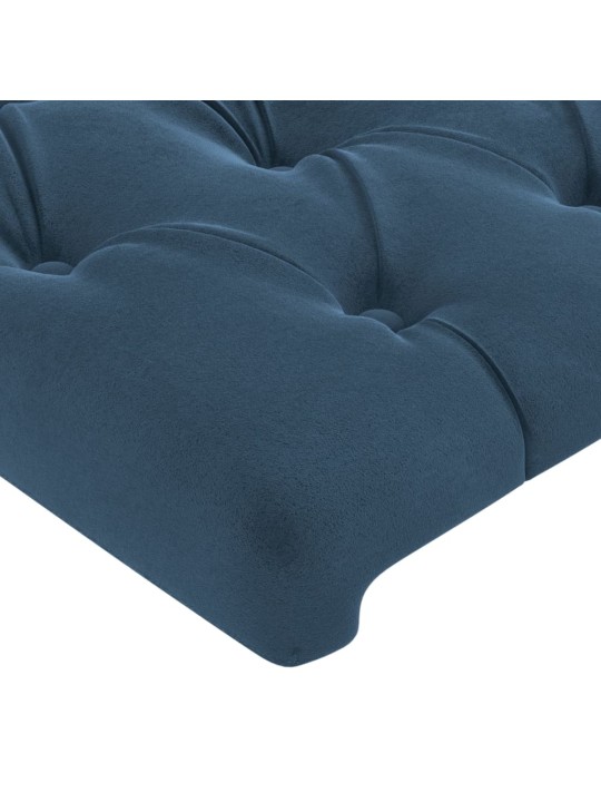 VOODIRAAM ILMA MADRATSITA TUMESININE 140X190 CM SAMET