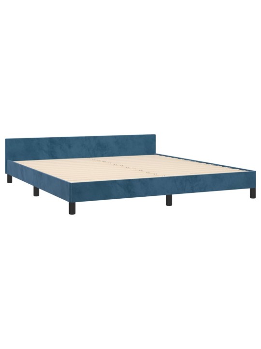 VOODIRAAM ILMA MADRATSITA TUMESININE 160X200 CM SAMET