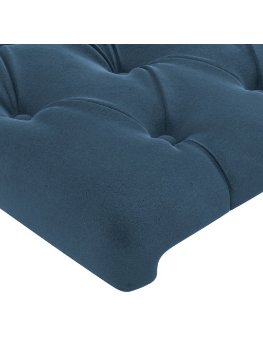 VOODIRAAM ILMA MADRATSITA TUMESININE 160X200 CM SAMET