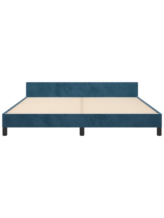 VOODIRAAM ILMA MADRATSITA TUMESININE 160X200 CM SAMET