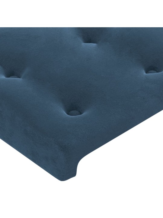 VOODIRAAM ILMA MADRATSITA TUMESININE 160X200 CM SAMET