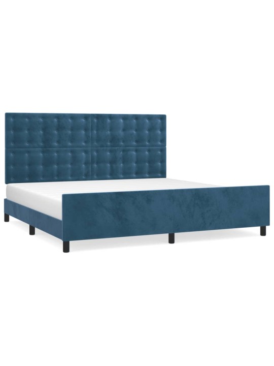 VOODIRAAM ILMA MADRATSITA TUMESININE 200X200 CM SAMET