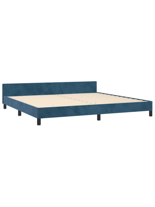 VOODIRAAM ILMA MADRATSITA TUMESININE 200X200 CM SAMET