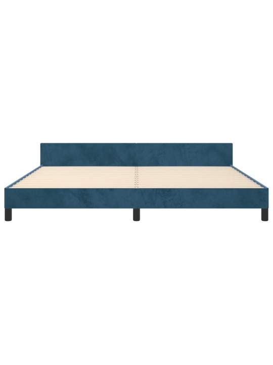 VOODIRAAM ILMA MADRATSITA TUMESININE 200X200 CM SAMET