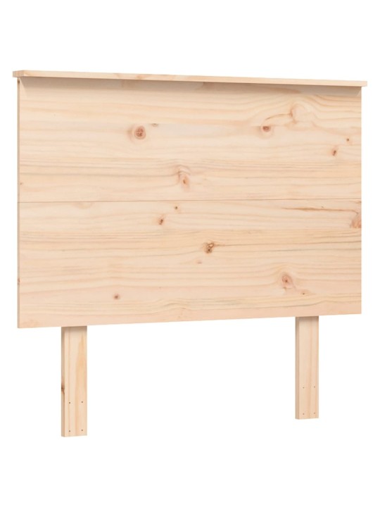 Vanemate inimeste voodiraam peatsiga, 100x200 cm, täispuit