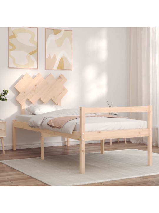 VANEMATE INIMESTE VOODIRAAM PEATSIGA, 90X200 CM, TÄISPUIT