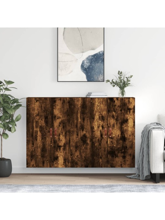 Seinakapid 2 tk, suitsutatud tamm, 69,5 x 34 x 90 cm