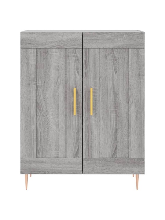 Kõrge kapp, hall sonoma tamm, 69,5 x 34 x 180 cm, tehispuit