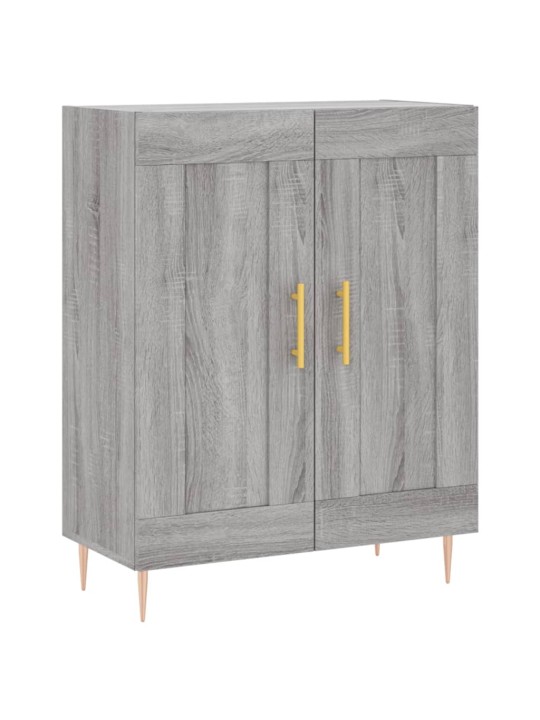 Kõrge kapp, hall sonoma tamm, 69,5 x 34 x 180 cm, tehispuit