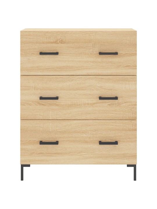 Kõrge kapp, sonoma tamm, 69,5 x 34 x 180 cm, tehispuit