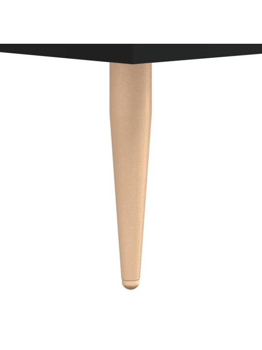 PUHVETKAPP, MUST, 90 X 34 X 80 CM, TEHISPUIT