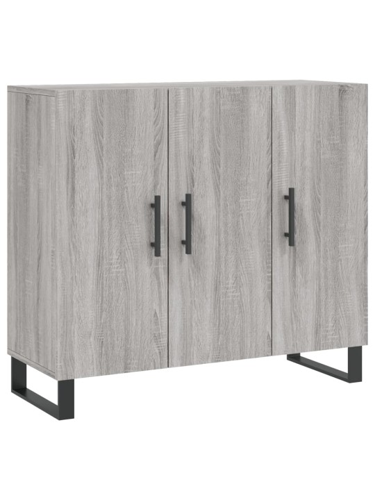 Puhvetkapp, hall sonoma tamm, 90 x 34 x 80 cm, tehispuit
