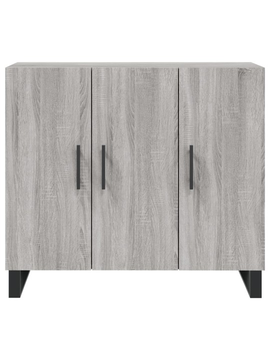 Puhvetkapp, hall sonoma tamm, 90 x 34 x 80 cm, tehispuit