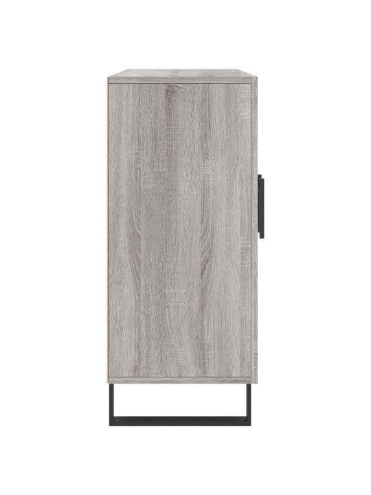 Puhvetkapp, hall sonoma tamm, 90 x 34 x 80 cm, tehispuit