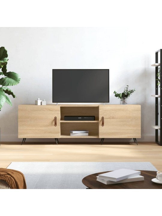 Telerikapp, sonoma tamm, 150 x 30 x 50 cm, tehispuit