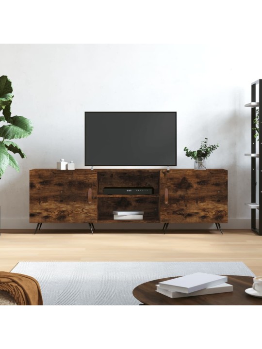 Telerikapp, suitsutatud tamm, 150x30x50 cm, tehispuit