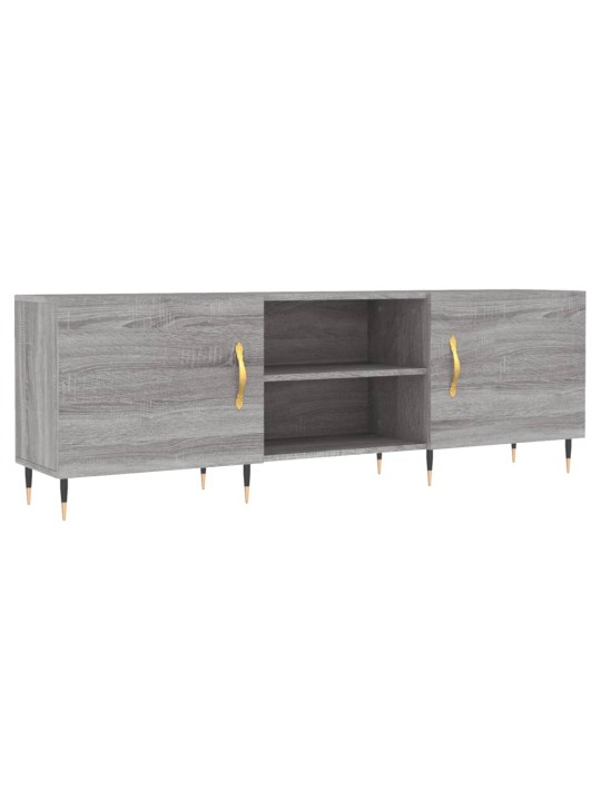 Telerikapp, hall sonoma tamm, 150 x 30 x 50 cm, tehispuit