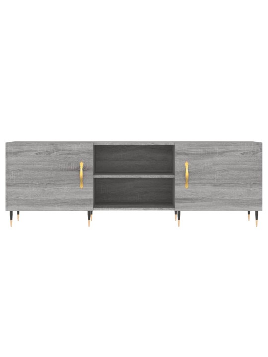 Telerikapp, hall sonoma tamm, 150 x 30 x 50 cm, tehispuit
