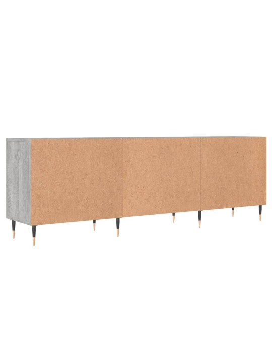 Telerikapp, hall sonoma tamm, 150 x 30 x 50 cm, tehispuit