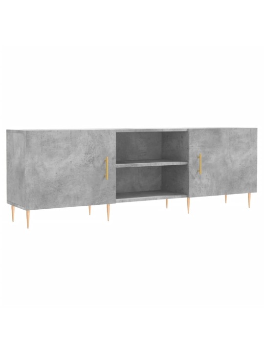 Telerikapp, betoonhall, 150x30x50 cm, tehispuit